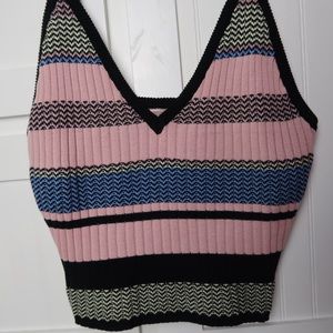 Forever 21 Striped Tank Top